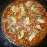 Pizza reine allégée