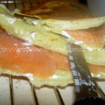 Crêpes salée au saumon
