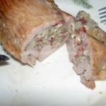 Escalope farcie aux champignons