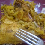 Papillote de poulet massalé