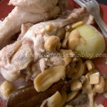 Pilons de dinde au vin rouge