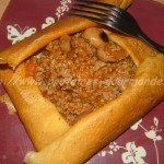 Crepe bolognaise à la grecque