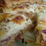 Quiche à la tartiflette