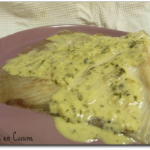 Aile de raie sauce citronnée – de JuJuBe