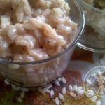 Riz au lait de coco épicé en MAP