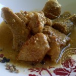 Veau sauce moutarde aux 5 baies