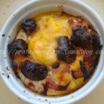 Oeuf cocotte à la pizza