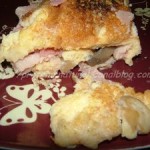 Omelette au jambon/champignons