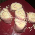Roulade de jambon aux oeufs