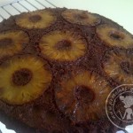 Tatin d’ananas au chocolat {sans gluten}