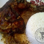 Poulet caraïbes aux pommes