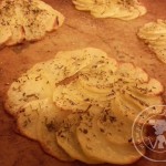 Rosaces de pommes de terre aux fleurs d’épices