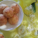 Gougères natures et au jambon