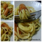 Spaghetti aux saucisses… OUI… Mais des spaghetti aux saucisses CHIC!
