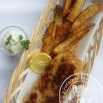 Fish and chips et sa sauce tartare {sans friture}