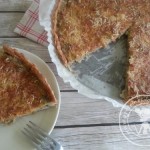 Tarte d’endives au jambon {sans gluten}