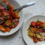 Salade de tomates aux 2 estragons