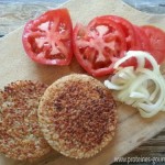 Rice burger: le pain hamburger de riz {sans gluten, sans lactose, vegan}