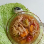 Soupe aux choux {recette et régime}