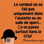 Le combat ne se fait pas uniquement dans l’assiette ou en salle de sport…