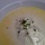 Velouté maïs doux-colza, crème au hareng fumé d’Alain Passard