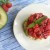 Tartare d’avocat et de fraises