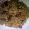 Riz collé aux haricots rouges