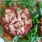 Courgette façon pizza et sa sauce de tomates rôties {sans gluten}