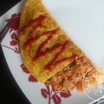 Omerice: omelette de riz sauté