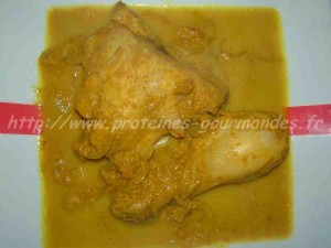 soupe de lait au curry