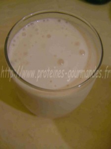 milk shake grenadine dukan