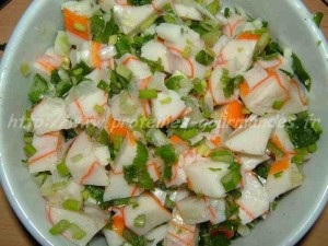 surimis en vinaigrette