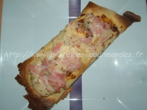 crepe gratinée au jambon