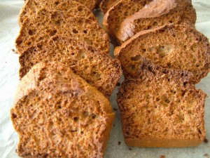 Biscottes avec le pain de mie Dukan, recette Dukan PP par nugget  Recettes et